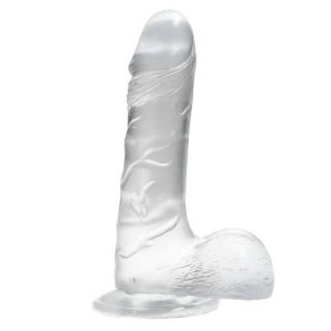 DILDO REAL RAPTURE FIRE PASSION 8'' TRANSPARENTE - Image 5