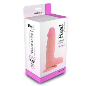 DILDO REALÍSTICO REAL RAPTURE EARTH FLAVOUR 7.5'' BRANCO - Image 3