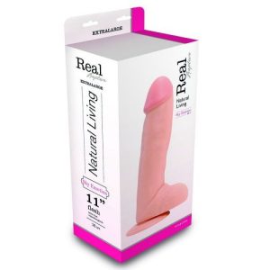DILDO REALÍSTICO REAL RAPTURE SKY EMOTION 11'' BRANCO - Image 3