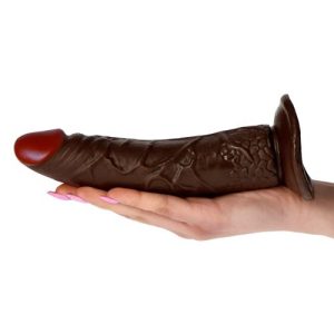 DILDO REALÍSTICO REAL RAPTURE EARTH FLAVOUR 7'' NEGRO - Image 6