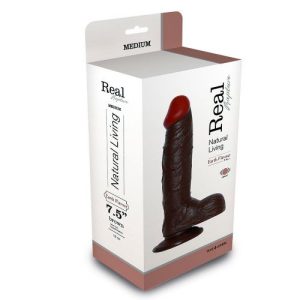 VIBRADOR REALÍSTICO REAL RAPTURE EARTH FLAVOUR 7.5'' NEGRO - Image 3