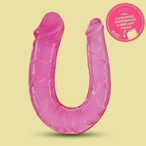 DILDO DUPLO DOUBLE TROUBLE CRUSHIOUS ROSA - Image 9