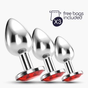 ANAL TRAIN TRIO BIJOU VERMELHO CRUSHIOUS COM BOLSAS INDIVIDUAIS GRÁTIS - Image 7