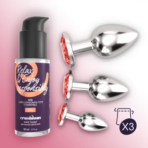BIJOU ANAL WET TRAIN TRIO CRUSHIOUS VERMELHO - Image 8