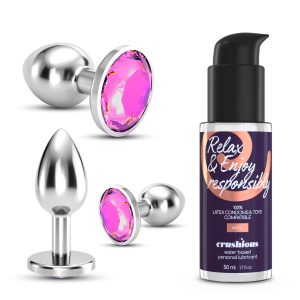 BIJOU ANAL WET TRAIN TRIO CRUSHIOUS ROSA - Image 1