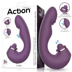 VIBRADOR TURIS (COM PULSAÇÃO E VIBRAÇÃO DO PONTO G) - Image 2
