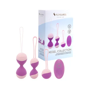 CONJUNTO BOLAS KEGEL S PLEASURES PREMIUM ROSA E ROXO - Image 3