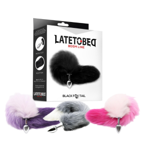 FOX TAIL - PLUG ANAL DE METAL COM CAUDA 40CM