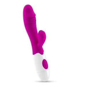VIBRADOR COM ESTIMULADOR DE CLITÓRIS LOLLIPOP E LUBRIFICANTE À BASE DE ÁGUA INCLUÍDO CRUSHIOUS - Image 2