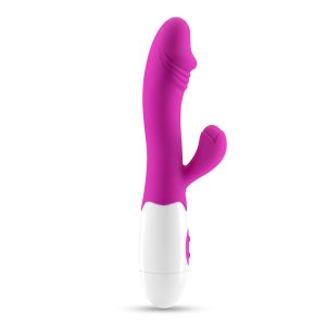 VIBRADOR COM ESTIMULADOR DE CLITÓRIS LOLLIPOP E LUBRIFICANTE À BASE DE ÁGUA INCLUÍDO CRUSHIOUS - Image 4
