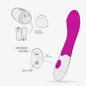 VIBRADOR GROWLIE COM LUBRIFICANTE À BASE DE ÁGUA INCLUÍDO CRUSHIOUS - Image 6