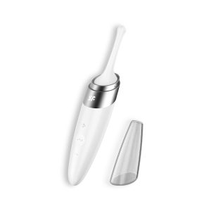 VIBRADOR TWIRLING DELIGHT SATISFYER BRANCO - Image 1