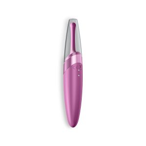 VIBRADOR TWIRLING DELIGHT SATISFYER BORDEAUX - Image 3