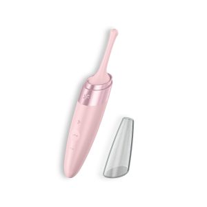 VIBRADOR TWIRLING DELIGHT SATISFYER ROSA - Image 1