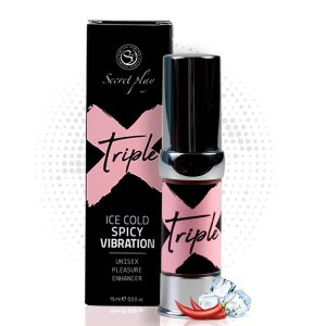 GEL ESTIMULANTE TRIPLE X UNISEXO SECRET PLAY 15ML - Image 3