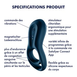 ANEL VIBRATÓRIO EPIC DUO COM APP SATISFYER - Image 14