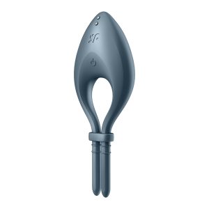 ANEL VIBRATÓRIO BULLSEYE COM APP SATISFYER AZUL ESCURO - Image 11