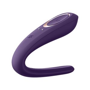 VIBRADOR PARA CASAL DOUBLE CLASSIC COM CARREGADOR USB - Image 6