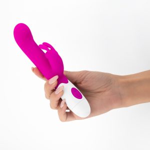 VIBRADOR COM ESTIMULADOR DE CLÍTORIS JIGGLIE (LUBRIFICANTE INCLUÍDO) - Image 5