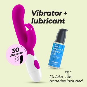 VIBRADOR COM ESTIMULADOR DE CLÍTORIS JIGGLIE (LUBRIFICANTE INCLUÍDO) - Image 12