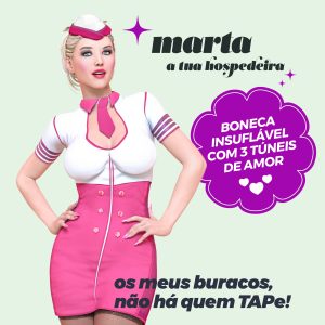 MARTA A HOSPEDEIRA BONECA INSUFLÁVEL LOIRA CRUSHIOUS - Image 10