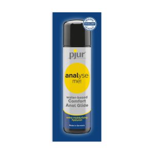 LUBRIFICANTE À BASE DE ÁGUA PJUR ANALYSE ME! MOISTURISING 2ML - Image 1