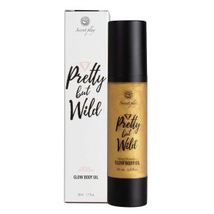 ÓLEO CORPORAL BRILHANTE GLOW BODY OIL PRETTY BUT WILD SECRET PLAY 50ML - Image 1