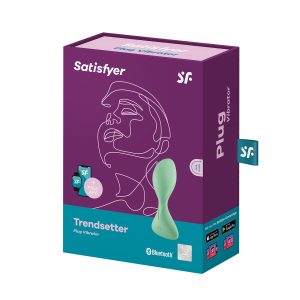 VIBRADOR ANAL TRENDSETTER COM APP SATISFYER VERDE - Image 7