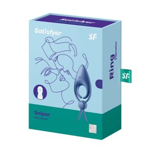 ANEL VIBRATÓRIO SNIPER SATISFYER AZUL - Image 6