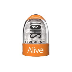 MASTURBADOR MINI SHOT EXPERIENCE ALIVE TRANSPARENTE - Image 1