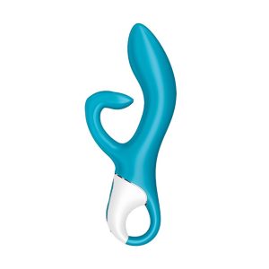 VIBRADOR EMBRACE ME SATISFYER TURQUESA - Image 2