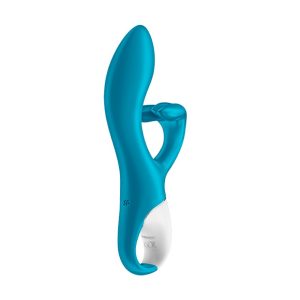 VIBRADOR EMBRACE ME SATISFYER TURQUESA - Image 4