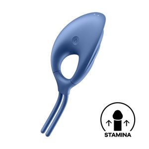 ANEL VIBRATÓRIO SWORDSMAN SATISFYER AZUL - Image 7
