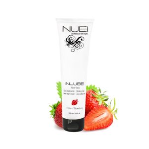 LUBRIFICANTE À BASE DE ÁGUA MORANGO INLUBE NUEI 100ML - Image 1