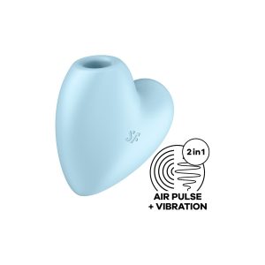 VIBRADOR CUTIE HEART SATISFYER AZUL - Image 8