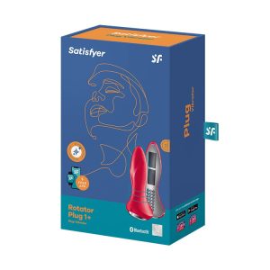 PLUG VIBRATÓRIO ROTATOR PLUG 1+ COM APP SATISFYER VERMELHO - Image 2