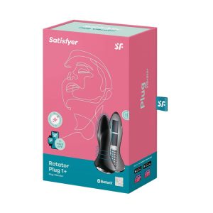 PLUG VIBRATÓRIO ROTATOR PLUG 1+ COM APP SATISFYER PRETO - Image 2