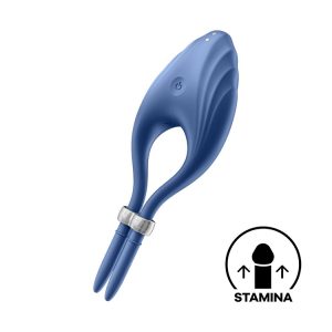 ANEL VIBRATÓRIO DUELIST SATISFYER AZUL - Image 7