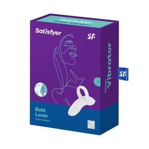 VIBRADOR DE DEDO BOLD LOVER SATISFYER BRANCO - Image 2