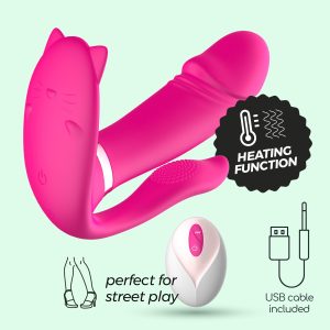 ESTIMULADOR COM CONTROLO REMOTO FRITZ CRUSHIOUS ROSA - Image 12
