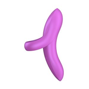 VIBRADOR DE DEDO BOLD LOVER SATISFYER ROXO - Image 4