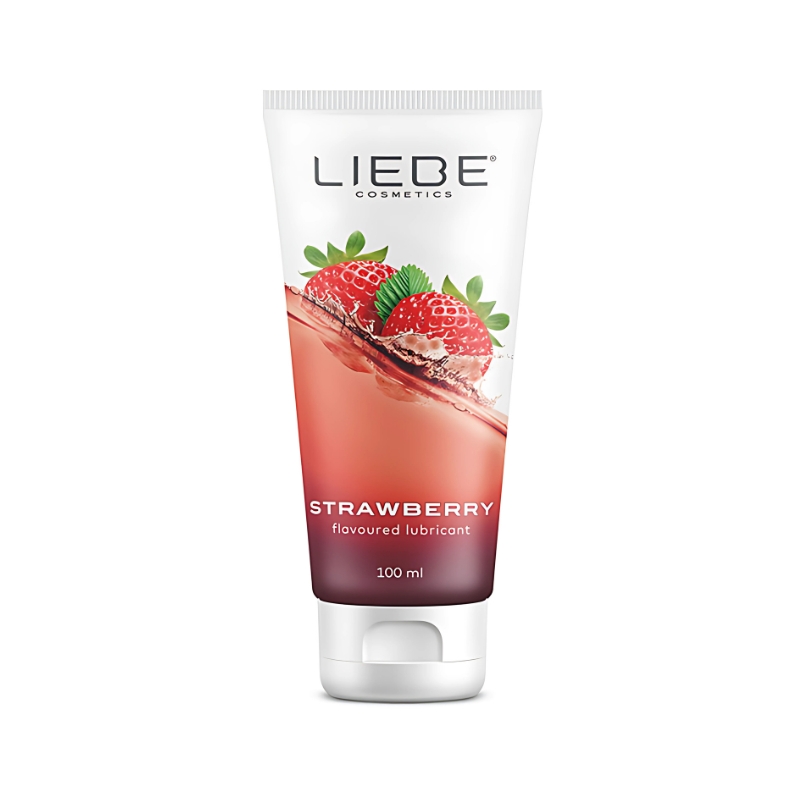 LUBRIFICANTE DE MORANGO LIEBE | 100ML