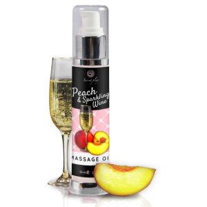 ÓLEO DE MASSAGEM PÊSSEGO CHAMPANHE SECRET PLAY 50ML - Image 1