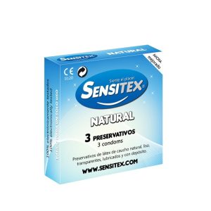 PRESERVATIVOS VEGAN NATURAIS 3 UNIDADES SENSITEX - Image 2