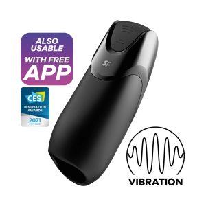 MASTURBADOR MEN VIBRATION + COM CONNECT APP SATISFYER - Image 1