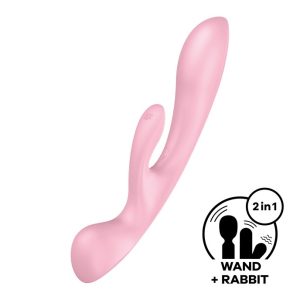 MULTI VIBRADOR TRIPLE OH ROSA SATISFYER - Image 1