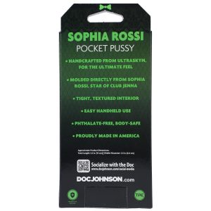 MASTURBADOR SOPHIA ROSSI TAMANHO PEQUENO EM FORMA DE VAGINA - Image 4