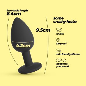 CAMILEO PLUG ANAL GRANDE COM 4 JOIAS INTERCAMBIÁVEIS CRUSHIOUS - Image 10
