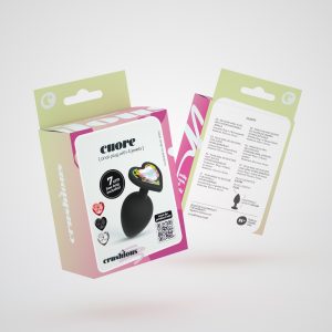 CUORE PLUG ANAL PEQUENO COM 4 JOIAS INTERCAMBIÁVEIS CRUSHIOUS - Image 10