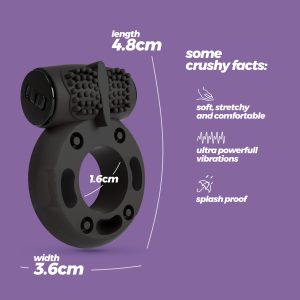 ANEL PARA O PÉNIS COM BALA VIBRATÓRIA BOOSTER CRUSHIOUS - Image 8